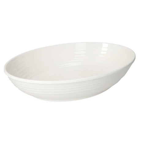 Insalatiera ovale Brandani in melamina bianca 33x23 cm