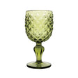 Set 6 calici universali Brandani in vetro verde 320ml