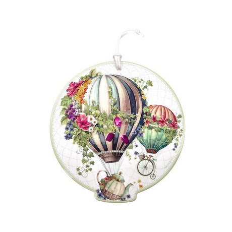 Sottopentola Wonderland Brandani in ceramica smaltata e sughero 20x21 cm