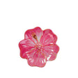 Piatto frutta Primula Rosa Brandani in melamina decorata 20 cm