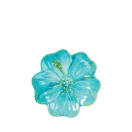 Piatto frutta Primula Azzurro Brandani in melamina decorata 20 cm