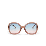 OKKIA Anna Occhiali da Sole Donna Pink Avana Gradiente Blu Rosa