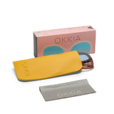 OKKIA Anna Occhiali da Sole Donna Pink Avana Gradiente Blu Rosa