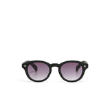 OKKIA Milano Occhiali da Sole Unisex Rotondo Nero