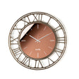 Orologio da parete Axis 70 Arti e Mestieri in metallo bronzo 70x70 cm