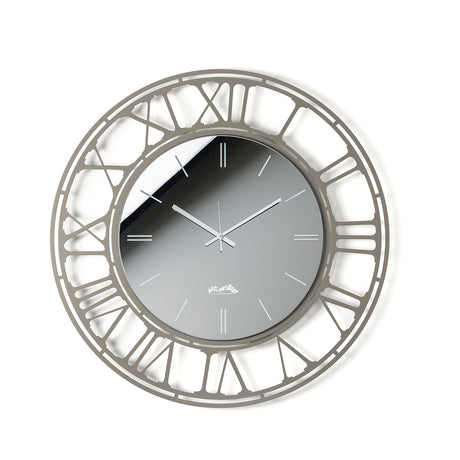 Orologio da parete Axis 70 Arti e Mestieri colore fango diametro 70 cm