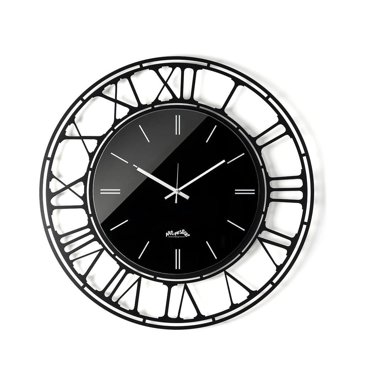 Orologio da parete Axis 70 Arti & Mestieri in metallo nero 70 cm
