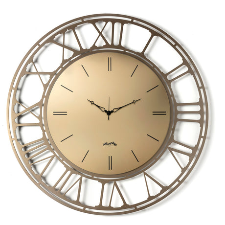 Orologio da parete Axis 90 Arti e Mestieri in metallo bronzo 90 cm