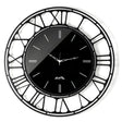 Orologio da parete Axis 90 Arti e Mestieri in metallo nero 90 cm