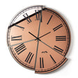Orologio da parete Kintsugi Arti e Mestieri colore fango 66x70 cm