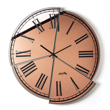 Orologio da parete Kintsugi Arti e Mestieri colore fango 66x70 cm
