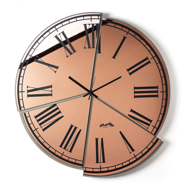 Orologio da parete Kintsugi Arti e Mestieri colore fango 66x70 cm