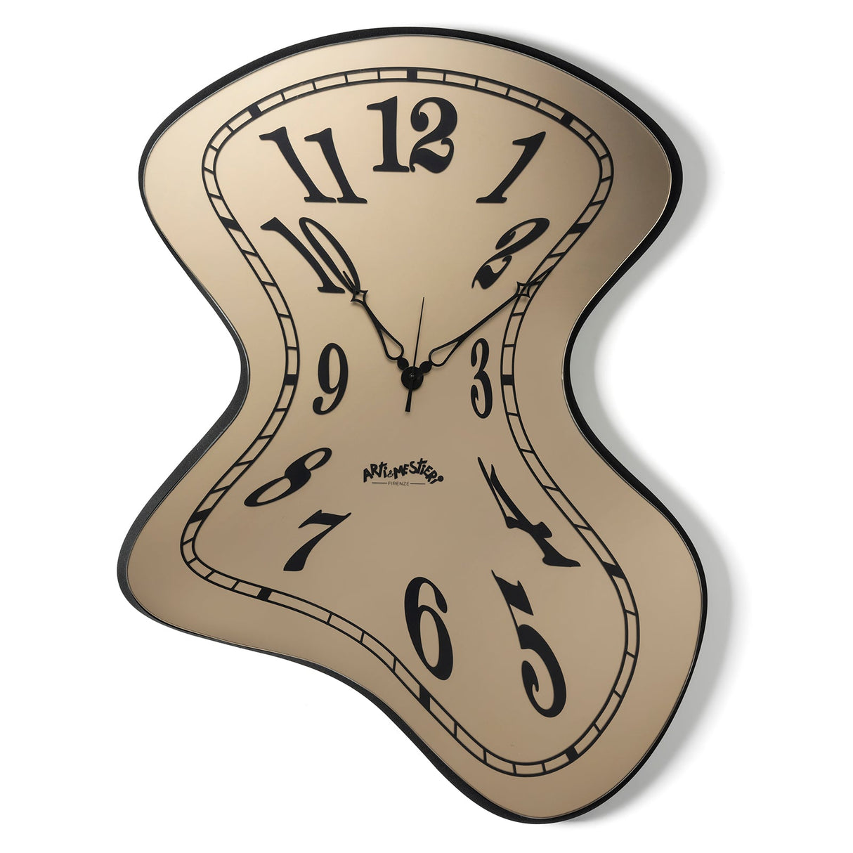 Orologio da parete Salvador Arti & Mestieri finitura bronzo 51,5x70 cm