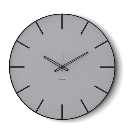Orologio da parete Symbol Arti e Mestieri in alluminio nero 60 cm
