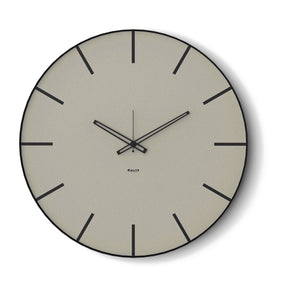 Orologio da parete Symbol Arti & Mestieri in metallo nero e avorio 60 cm