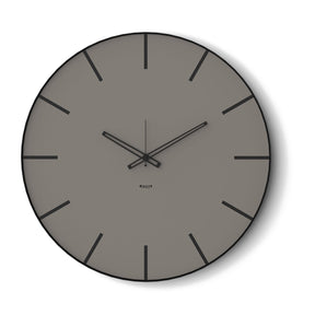 Orologio da parete Symbol Arti & Mestieri in metallo nero e fango 60 cm