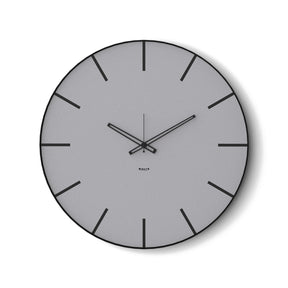 Orologio da parete Symbol Arti & Mestieri in alluminio nero 45 cm