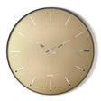 Orologio da parete Giotto Arti & Mestieri in velluto nero e bronzo 60 cm