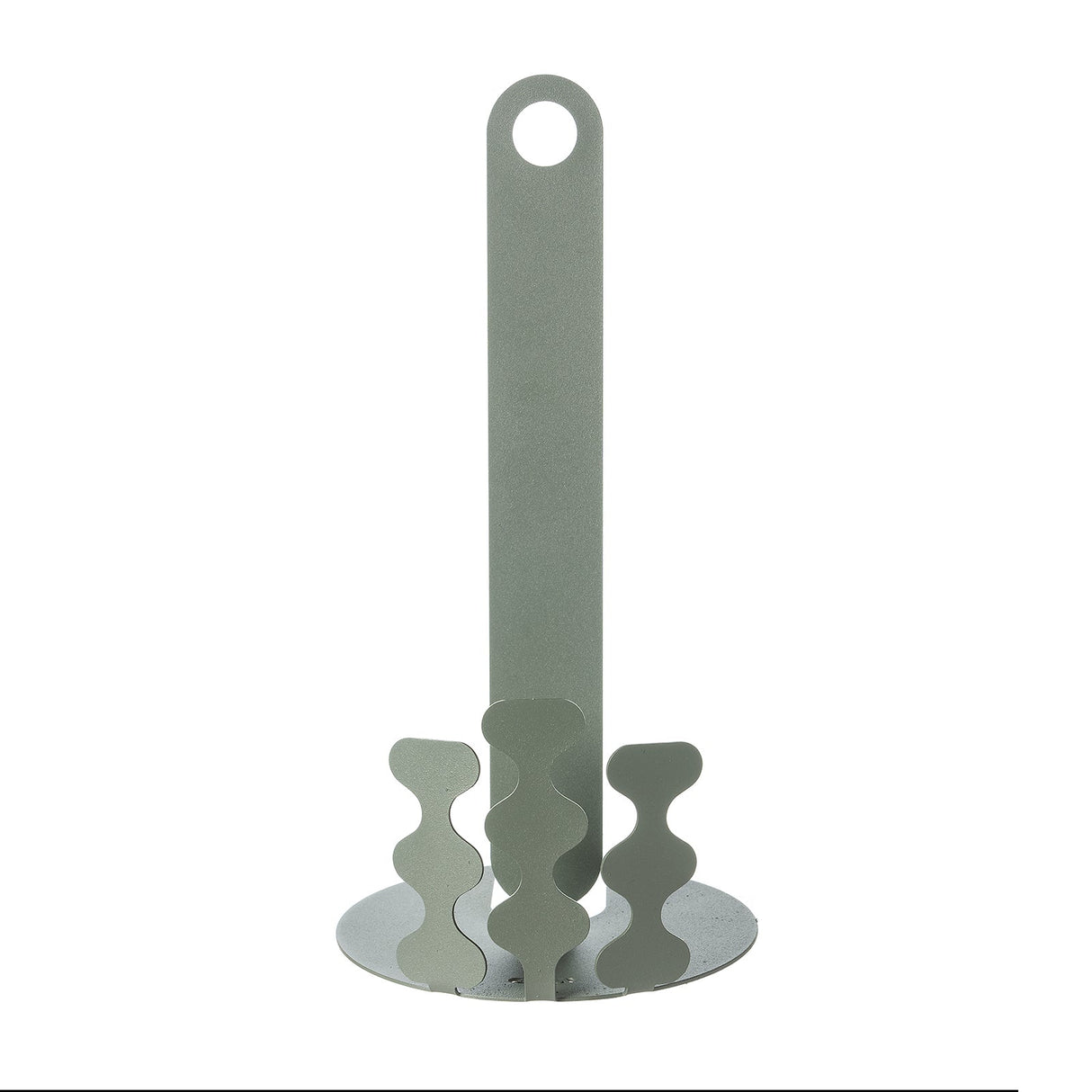 Portarotolo da cucina Nori Arti e Mestieri in ceramica colore giada 15x30 cm