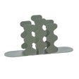 Portatovaglioli Nori Arti & Mestieri in ceramica smaltata colore giada 12x24 cm