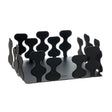 Portatovaglioli Nori Arti & Mestieri in metallo nero 17x7 cm