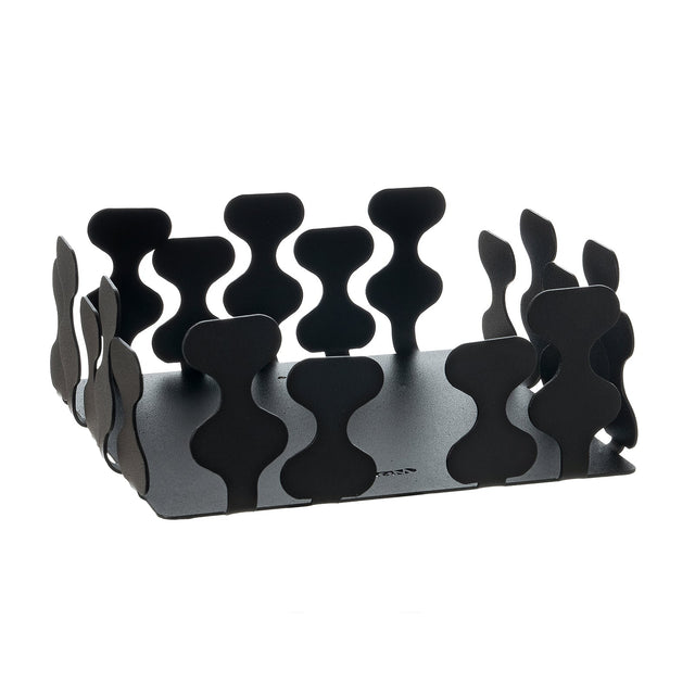 Portatovaglioli Nori Arti & Mestieri in metallo nero 17x7 cm