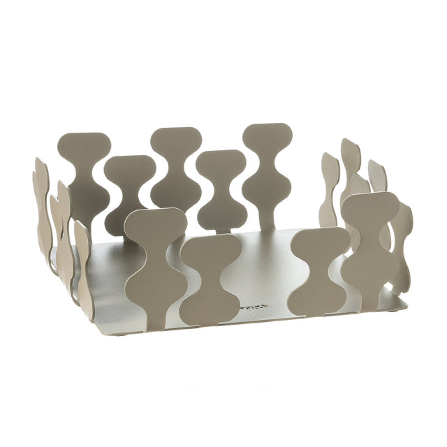 Portatovaglioli Nori Arti & Mestieri in ceramica color sabbia 17x7 cm