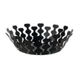 Centrotavola Nori Arti & Mestieri in ceramica nera opaca 32x12,5 cm