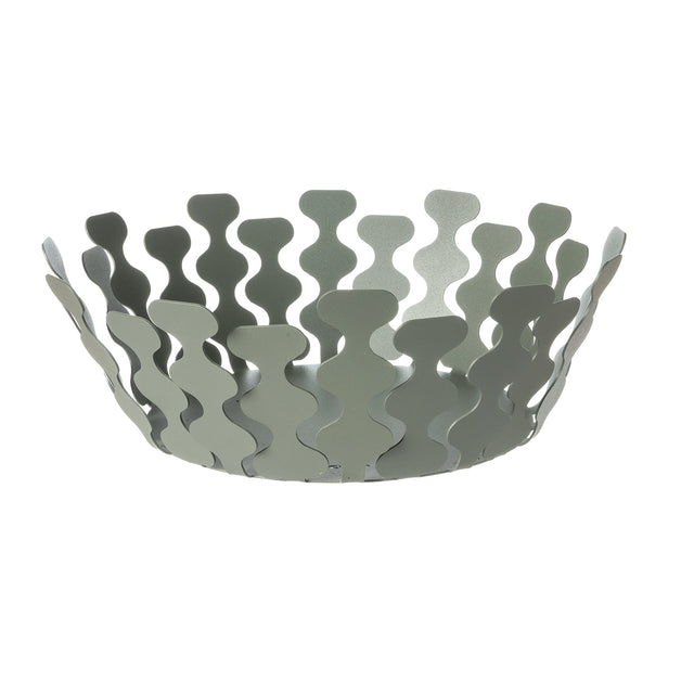 Centrotavola Nori Arti & Mestieri in ceramica smaltata color giada 32x12,5 cm