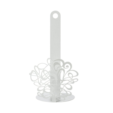 Portarotolo cucina Arti & Mestieri in ceramica effetto marmo 15x30 cm