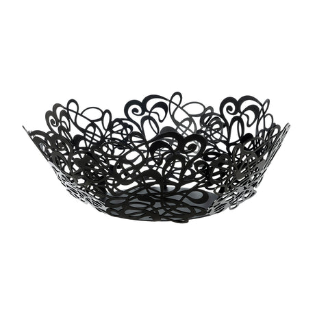 Centrotavola Scarabocchio Arti & Mestieri in ceramica nera 38x13 cm