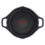LAGOSTINA Aroma Casseruola Bassa 2 Maniglie Coperchio Alluminio Pressofuso 28cm