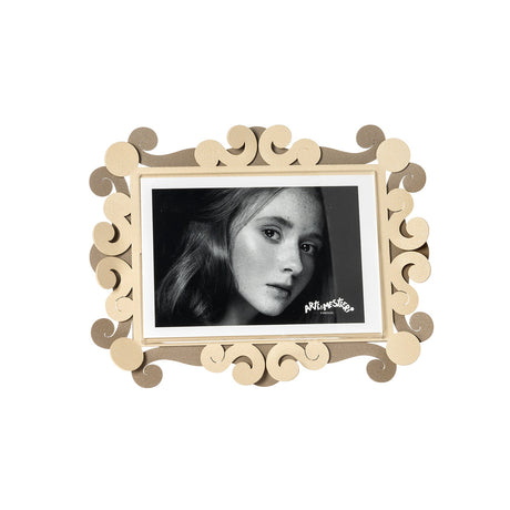Portafoto Koko Piccolo Arti e Mestieri orizzontale beige 10x15 cm