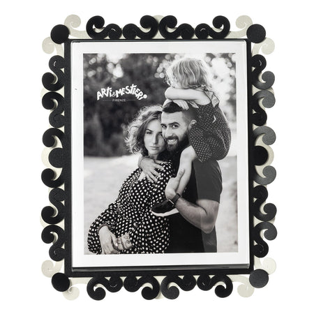 Portafoto Koko Maxi Arti e Mestieri in cartone pressato avorio 20x25 cm