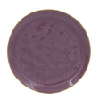Piatto frutta Concerto Rose & Tulipani in stoneware color malva 20 cm