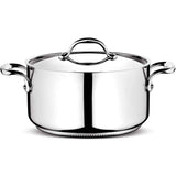 Casseruola Accademia Lagostina in acciaio inox 22 cm con coperchio
