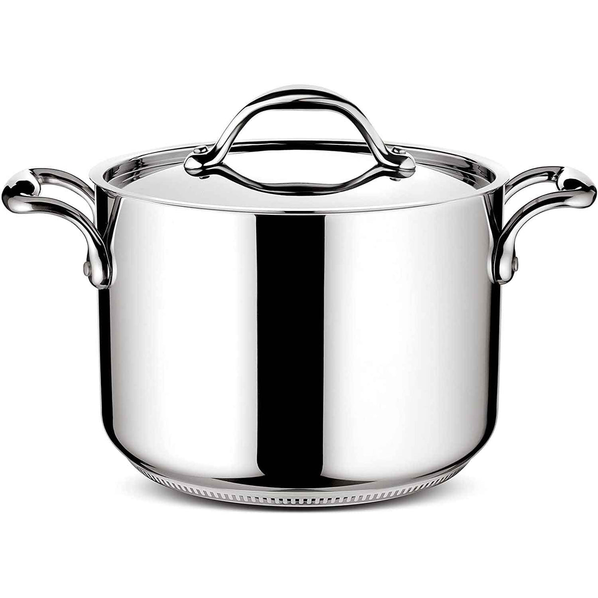 Pentola Accademia Lagostina in acciaio inox 26 cm con coperchio