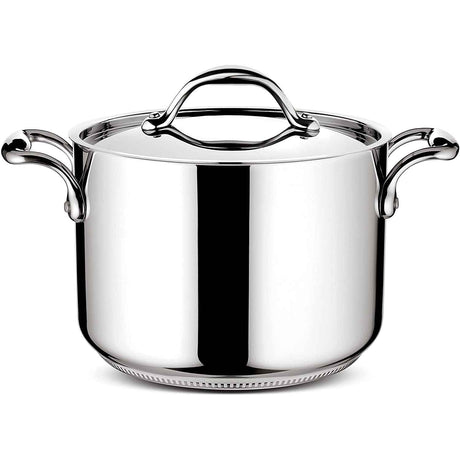 Pentola Accademia Lagostina in acciaio inox 26 cm con coperchio