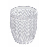 VILLA D'ESTE HOME TIVOLI Geometrie Set 6 Pezzi Bicchieri Acqua 350ml Vetro Trasparente