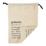 VILLA D'ESTE HOME TIVOLI Sacchetto Potato Patata 40x30cm in Cotone