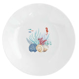 EASY LIFE Servizio Tavola Piatti Set 18 Pezzi in Porcellana Sea Breeze