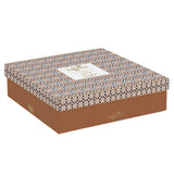 EASY LIFE Set 6 Tazzine Espresso 100ml con Piattini in Gift Box Geoethnic