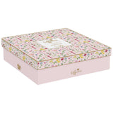 EASY LIFE Set 6 Tazzine Espresso 100ml con Piattini in Gift Box Meadow Flowers