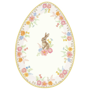 Vassoio porta uova Easy Life in porcellana decorata 30x21 cm Tres Jolie