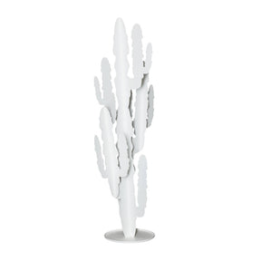 Pianta decorativa Cactus Arti & Mestieri in ferro bianco grande