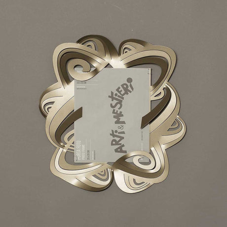 Portafoto Penelope Arti & Mestieri in metallo color bronzo 20x25 cm