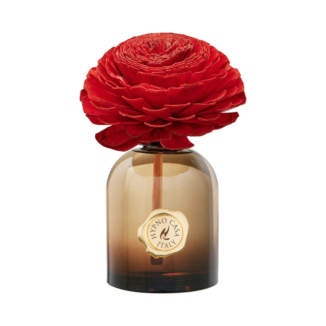 Diffusore a bastoncini Hypno Casa con fiore decorativo 250 ml Porpora