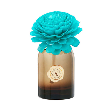 Diffusore a bastoncini Hypno Casa in vetro con fiore decorativo 100 ml