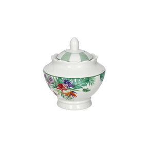Zuccheriera Oasi Brandani in porcellana new bone china 10 cm