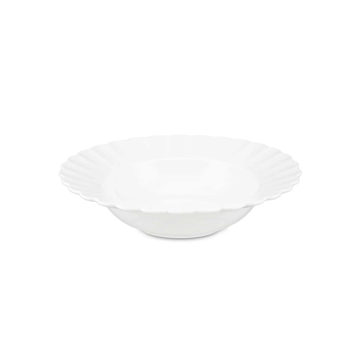 LA PORCELLANA BIANCA Bellavista Servizio Tavola Piatti Set 18 Pezzi Bianco in Porcellana
